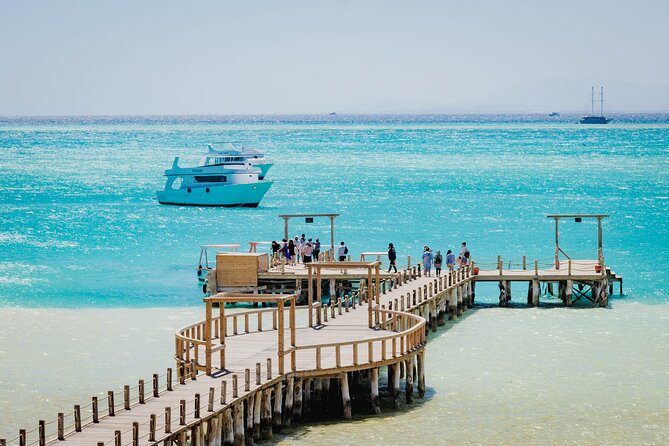 Boat Trip Orange Bay Island with 2 Snorkeling Stops in Hurghada - Professional guide + included gear: why that combination matters