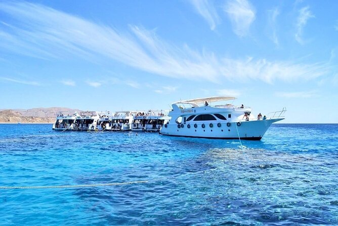 Boat Trip to Ras Mohamed & White island Red Sea & Snorkeling in Sharm elsheikh - Buffet lunch on board: included food and how to make it work