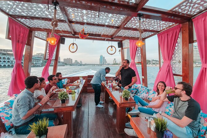 Cafelluca, private 5 star Felucca, 2 hours nile ride with drinks - Unlimited Soft Drinks and Tea: The Comfort Factor