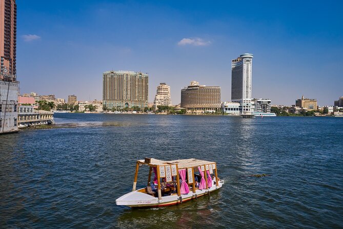 Cafelluca, private 5 star Felucca, 2 hours nile ride with drinks - Where You Meet: Dokki’s Nile Side, No Hotel Pickup