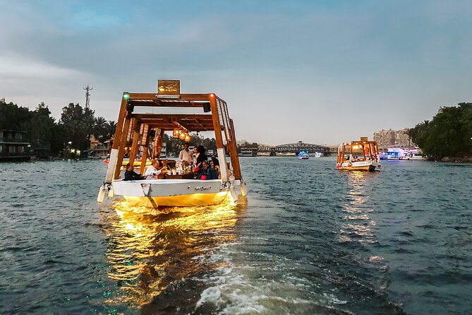 Cafelluca, private 5 star Felucca, 2 hours nile ride with drinks - Entertainment on Board: Karaoke, Drums, and Dancing Energy