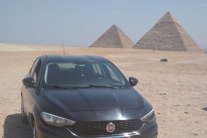 Cairo and Giza Airport Pick Up or Transfer - The car ride: AC comfort, bottled water, and travel time
