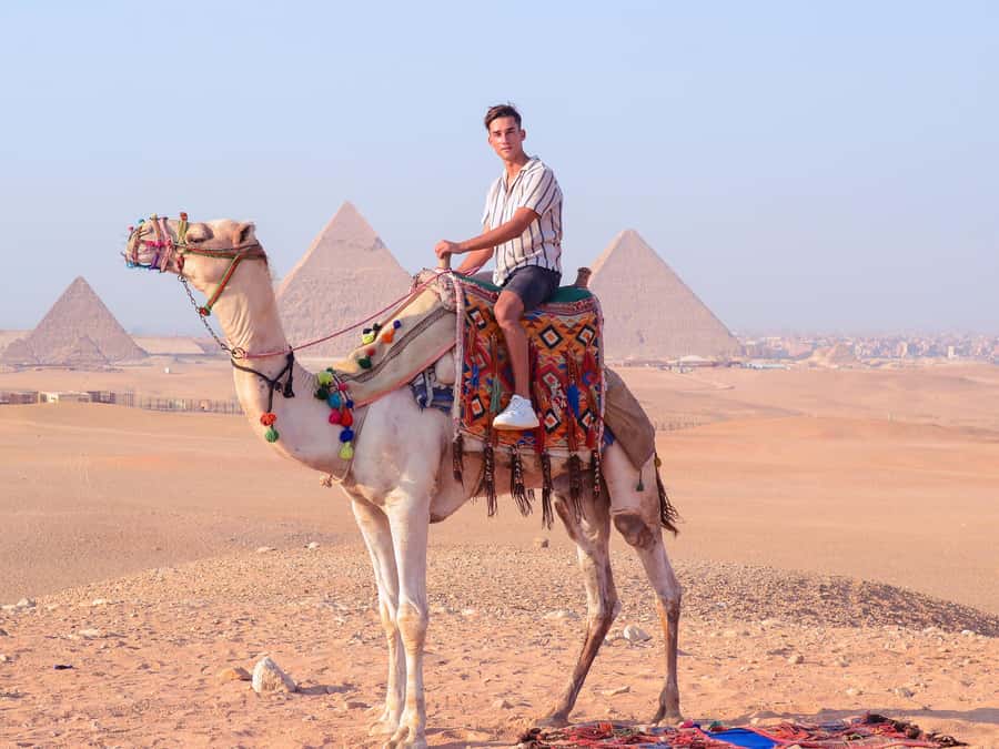 Cairo: Camel Ride Around The Pyramids with Hotel Pickup - Practical Tips: Shoes, ID, and staying comfortable in the heat