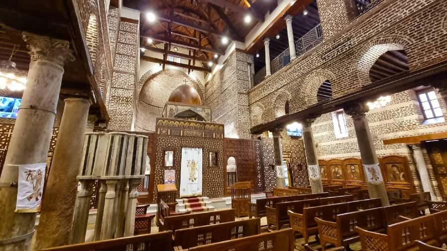 Cairo: Coptic Cairo & Cave Church of St. Simon Private Tour. - St Simon the Tanner Monastery and its amphitheater scale
