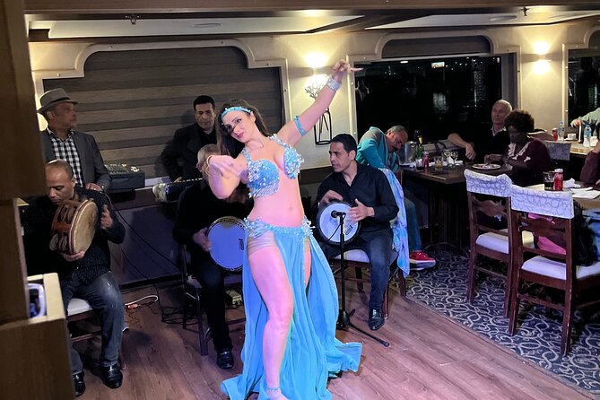 Cairo dinner cruise in Nile River ,Belly Dance and Tanura Show - Key highlights at a glance