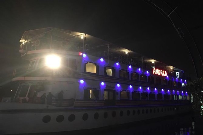 Cairo Dinner Cruise show with belly dancer show on Nile river - Sailing the Nile at night: the view element that makes it worth it
