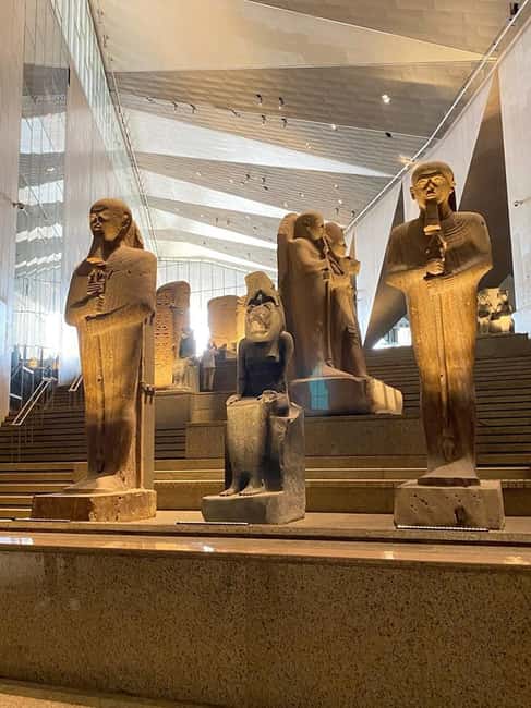 Cairo: Entry Ticket and Guided Tour of Grand Egyptian Museum - The Grand Staircase and 12 Exhibition Halls in One Plan
