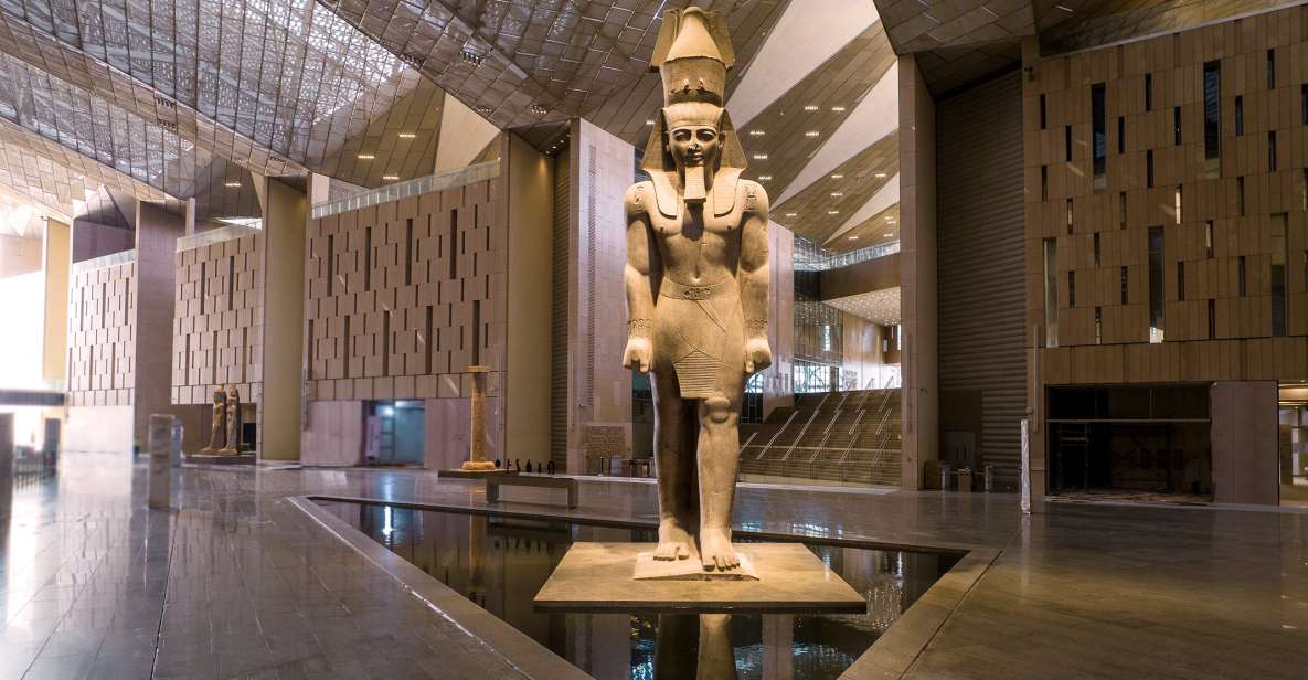 Cairo: Entry Ticket and Guided Tour of Grand Egyptian Museum - Exterior Gardens and Architecture Before You Go Inside