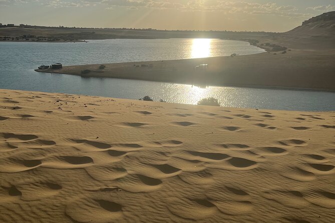 Cairo. Fayum Oasis 4<em>4 Desert Safari, Sand Surf ,Waterfall Tour – Key highlights to look for’ /></p>
<ul>
<li><strong>07:00 AM hotel pickup</strong> plus about a 1-hour drive toward Fayum</li>
<li><strong>Wadi El Rayan waterfalls</strong> as a major natural stop in the desert</li>
<li><strong>Qarun Lake</strong> with context on its age and size in Egypt</li>
<li><strong>4×4 dune bashing</strong> and <strong>sandboarding (Sand Surf)</strong></li>
<li><strong>Lunch, bottled water, and fees/taxes included</strong> in the $135 price</li>
<li><strong>Private tour setup</strong> so it’s only your group</li>
</ul>
<h2 id="price-and-value-for-a-9-hour-cairo-to-fayum-day">Price and value for a 9-hour Cairo-to-Fayum day</h2>
<p>4 Desert Safari, Sand Surf ,Waterfall Tour – Price and value for a 9-hour Cairo-to-Fayum day’ /><br />
At <strong>$135 per person</strong> for about <strong>9 hours</strong>, this tour is priced like an all-in desert day: you’re paying for transport, the guided stops, and the activities (4×4 dune bashing and sandboarding) rather than just paying for a ride to a viewpoint.</p>
<p><p>What pushes the value up is what’s included: <strong>hotel pickup and drop-off</strong>, an <strong>air-conditioned vehicle</strong> for the main transfer, <strong>lunch</strong>, <strong>bottled water</strong>, <strong>all fees and taxes</strong>, plus the <strong>sandboarding session</strong> and <strong>dune bashing</strong> in the 4×4. If you’ve ever priced sandboarding or a dune-bash outing separately in Egypt, you know this kind of bundle can be cheaper than piecing it together.</p>
</p>
<p><p>The one “add-on” that’s clearly not included is <strong>tipping</strong>. That’s normal in this type of day, but it’s still a real factor in what you’ll end up paying.</p>
</p>
<p><p>If you’re coming from Cairo and want more than a quick “drive-and-photos” trip, this package is a solid fit. You’re getting a full-day mix: lakes, waterfalls, then desert play.</p>
</p>
<div style="margin: 20px 0; padding: 15px 0;"><p>A few more Cairo tours and experiences worth a look</p><ul style="margin: 10px 0; padding: 0; list-style: none;"><li style="margin: 0 0 10px 0; padding: 0 0 10px 0; border-bottom: 1px solid #eee; display: flex; align-items: flex-start; gap: 12px; line-height: 1.4;"><a href="https://theegypttraveler.com/from-cairo-desert-safari-camel-ride-magic-lake-lunch/" aria-hidden="true" tabindex="-1"><img decoding="async" style="width: 80px; height: 60px; object-fit: cover; border-radius: 4px; flex-shrink: 0;" src="https://4.theegypttraveler.com/wp-content/uploads/from-cairo-desert-safari-camel-ride-magic-lake-lunch-150x150.jpg" alt="" loading="lazy"></a><div><a href="https://theegypttraveler.com/from-cairo-desert-safari-camel-ride-magic-lake-lunch/">From Cairo: Desert Safari, Camel Ride, Magic Lake, & Lunch</a><br><span style="font-size: 0.82em; color: #555; margin-top: 2px;"><span style="color: #f5a623;">★</span> 4.9 &middot; 1,273 reviews</span></div></li><li style="margin: 0 0 10px 0; padding: 0 0 10px 0; border-bottom: 1px solid #eee; display: flex; align-items: flex-start; gap: 12px; line-height: 1.4;"><a href="https://theegypttraveler.com/from-cairo-4x4-safari-camel-ride-magic-lake-waterfalls-lunch/" aria-hidden="true" tabindex="-1"><img decoding="async" style="width: 80px; height: 60px; object-fit: cover; border-radius: 4px; flex-shrink: 0;" src="https://4.theegypttraveler.com/wp-content/uploads/from-cairo-4x4-safari-camel-ride-magic-lake-waterfalls-lunch-150x150.jpg" alt="" loading="lazy"></a><div><a href="https://theegypttraveler.com/from-cairo-4x4-safari-camel-ride-magic-lake-waterfalls-lunch/">From Cairo 4×4 Safari, Camel Ride, Magic Lake, Waterfalls & Lunch</a><br><span style="font-size: 0.82em; color: #555; margin-top: 2px;"><span style="color: #f5a623;">★</span> 5.0 &middot; 390 reviews</span></div></li><li style="margin: 0; padding: 0; border-bottom: none; display: flex; align-items: flex-start; gap: 12px; line-height: 1.4;"><a href="https://theegypttraveler.com/cairo-giza-pyramids-tour-with-quad-bike-safari-camel-ride/" aria-hidden="true" tabindex="-1"><img decoding="async" style="width: 80px; height: 60px; object-fit: cover; border-radius: 4px; flex-shrink: 0;" src="https://4.theegypttraveler.com/wp-content/uploads/cairo-giza-pyramids-tour-with-quad-bike-safari-camel-ride-150x150.jpg" alt="" loading="lazy"></a><div><a href="https://theegypttraveler.com/cairo-giza-pyramids-tour-with-quad-bike-safari-camel-ride/">Cairo: Giza Pyramids Tour with Quad Bike Safari & Camel Ride</a><br><span style="font-size: 0.82em; color: #555; margin-top: 2px;"><span style="color: #f5a623;">★</span> 4.4 &middot; 149 reviews</span></div></li></ul></div><h2 id="0700-am-pickup-and-the-air-conditioned-ride-to-fayum">07:00 AM pickup and the air-conditioned ride to Fayum</h2>
<p><img width="669" height="446" decoding="async" src=