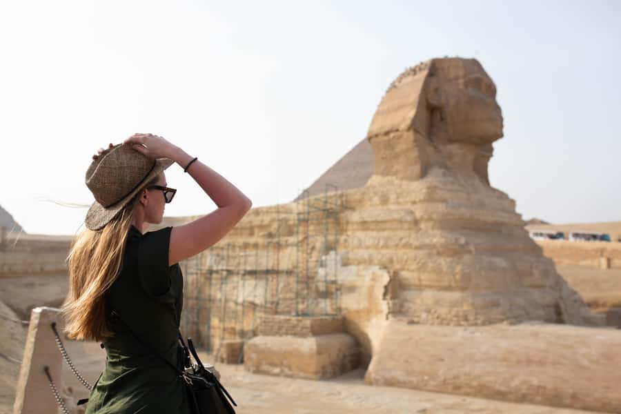 Cairo: Female-Guided Pyramids, Sphinx & Museum City Tour - Pyramids of Giza: Cheops, Mycerinus, Chephren, and your first wow moment