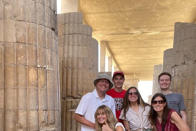 Cairo: Giza Pyramid, Sakkara & Dahshur Full Day Private Tour - Pyramids of Giza: Cheops, Chephren, Mykerinus, and Optional Camel Time