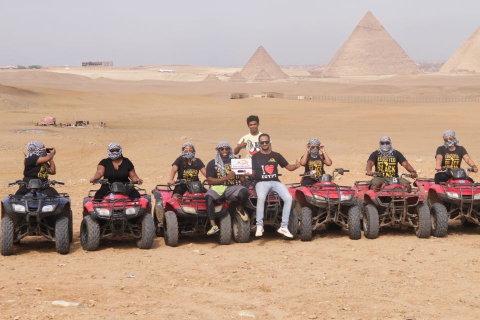 Cairo: Giza Pyramids Tour with Quad Bike Safari & Camel Ride - Value: What $100 Really Buys You in Giza