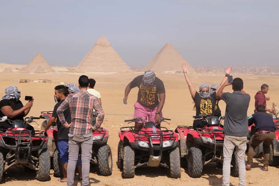Cairo: Giza Pyramids Tour with Quad Bike Safari & Camel Ride - The Guide Makes the Difference: Names You May Be Matched With