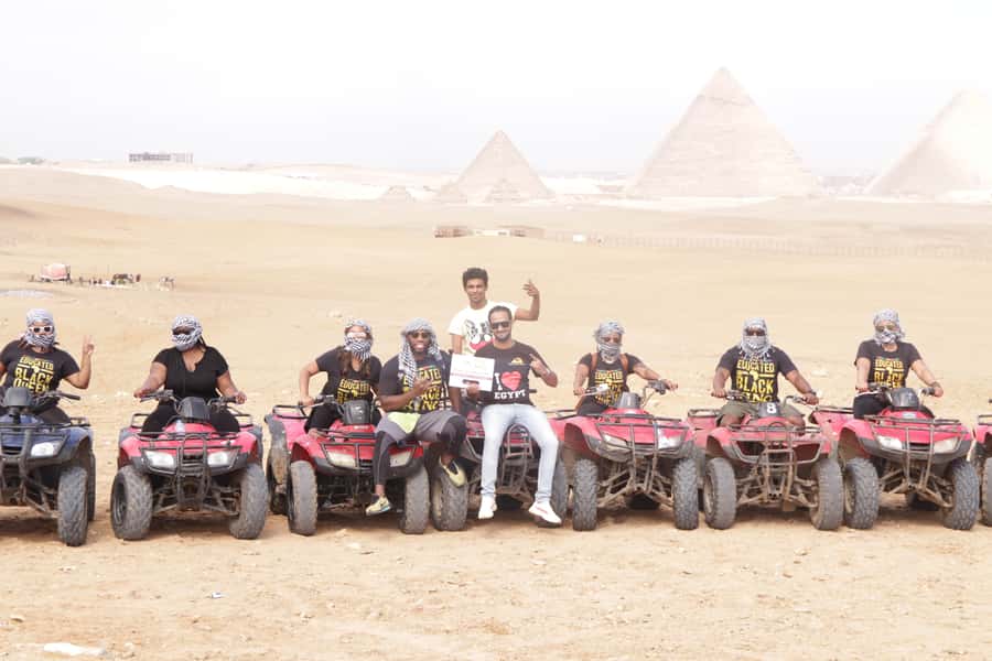 Cairo: Giza Pyramids Tour with Quad Bike Safari & Camel Ride - Optional Side Stops: Oils, Perfume, and How to Keep It Your Day