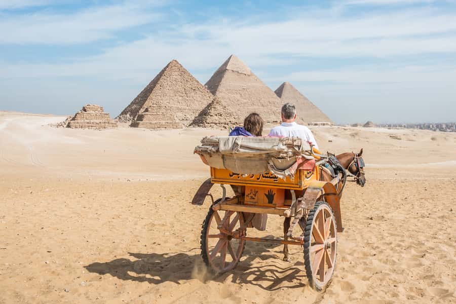 Cairo: Half Day Pyramids Tour by Camel or Horse Carriage - Camel ride vs horse carriage: comfort, children rules, and a reality check