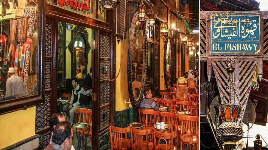 Cairo Islamic Tour: Medieval Mosques & Cafes, Khan ElKhalili - Al-Fishawi Cafe since 1797: where Cairo talks back