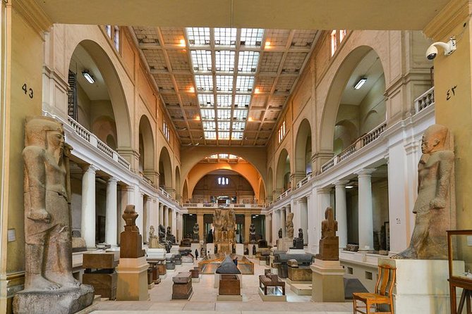 Cairo Layover Tour Giza PyramidsSphinx Egyptian Museum Camel Ride Lunch Market - Airport pick-up and meeting your guide the day runs on