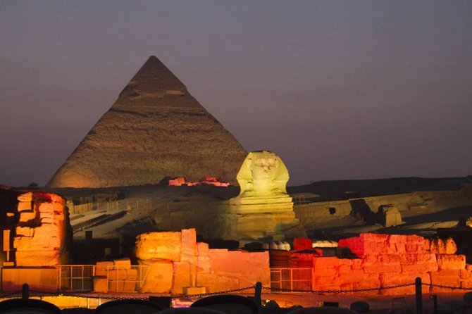 Cairo Layover Tours To Giza Pyramids Egyptian Museum Bazaar Sound And Light Show - Giza Pyramids and the Sphinx: the main event, plus practical entry choices