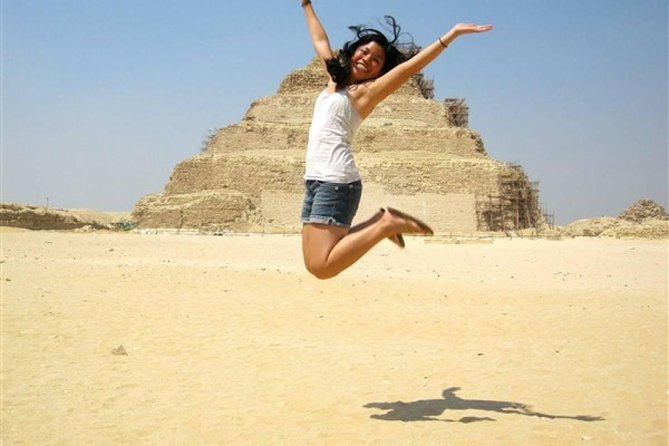 Cairo Layover Tours Visit Giza Pyramids Memphis Sakkara Dahshur Pyramids & Bazaar - Getting From the Airport Without Losing the Morning