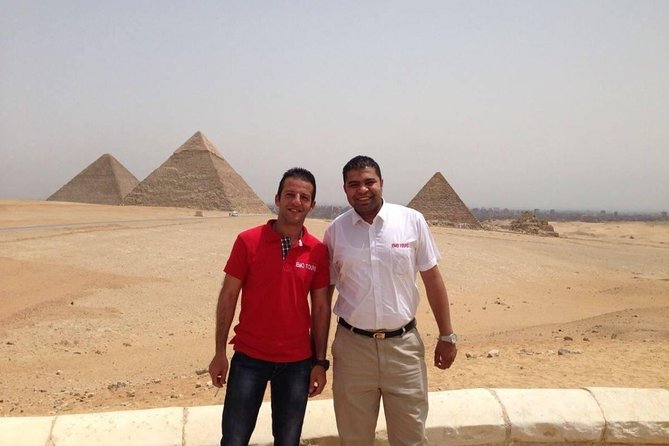Cairo Layover Tours Visit Giza Pyramids Memphis Sakkara Dahshur Pyramids & Bazaar - Giza Plateau: Cheops, Chephren, Mykerinos, the Valley Temple, and Sphinx Photos