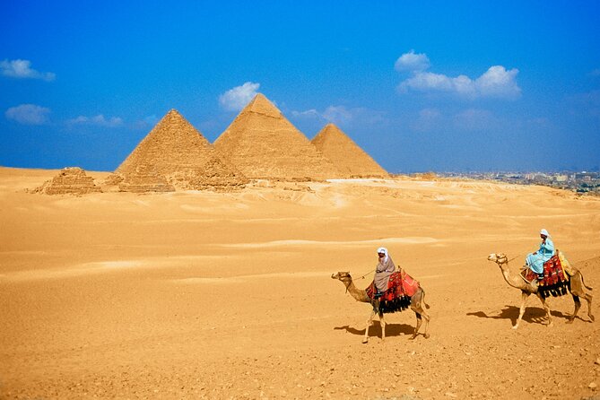 Cairo |Layover| Trip pick up from Cairo airport to visit Giza Pyramids & Sphinx - Khafre’s Pyramid and the burial-chamber concept
