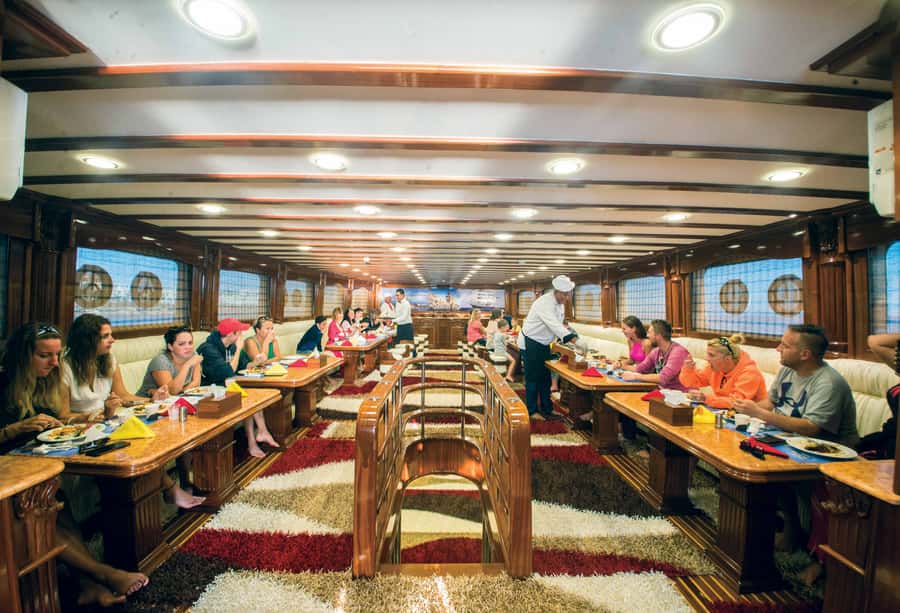 Cairo: Luxury Snorkeling Cruise & lunch with optional pickup - Snorkeling with the guides: safety-first, but still fun