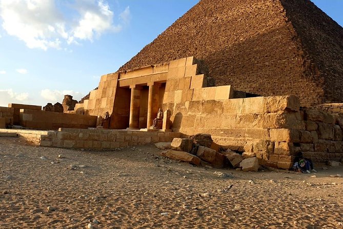 Cairo Over day Visit Pyramids, Egyptian Museum, Sphinx, Full Day, Lunch-Hurghada - The Sphinx of Memphis (aka the Great Sphinx): short visit, big details