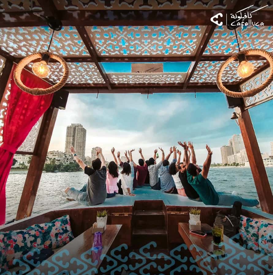 Cairo: Private Felucca Ride with Dinner and Drinks - Onboard entertainment: TV, karaoke, and a crew that turns dinner into a party