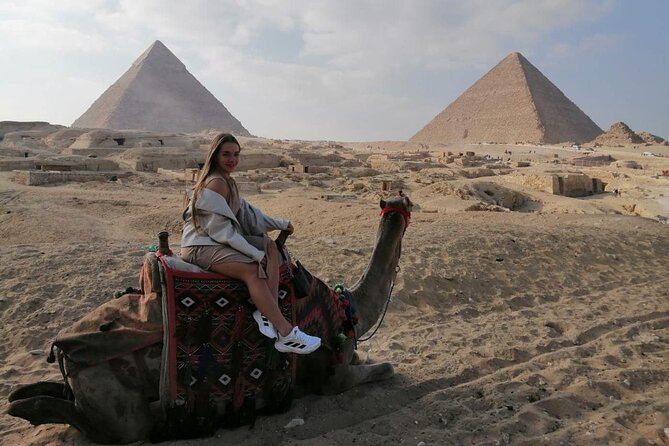 Cairo Private layover tour Giza pyramids,sphinx&Nile Felucca Boat - Giza in a few hours: pyramids, Sphinx, and Valley Temple