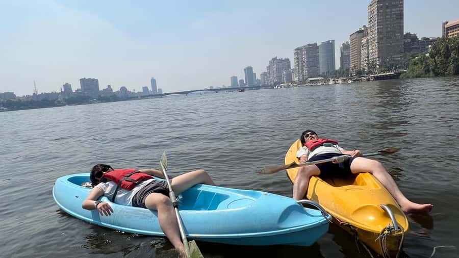 Cairo: Private Nile Kayaking Adventure with hotel transfers. - Hotel pickup in Cairo: getting to the water without a hassle