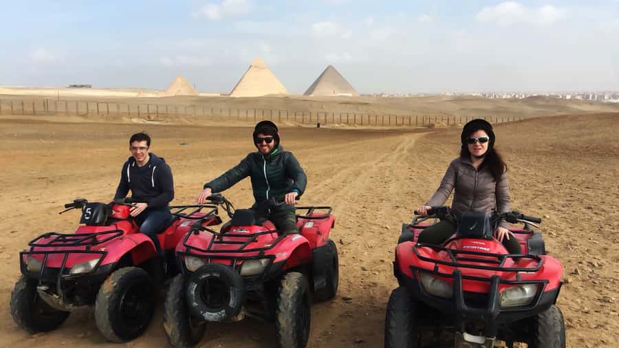 Cairo: Private Quad Bike Desert Tour with Pyramids & Sunset - Key things to know