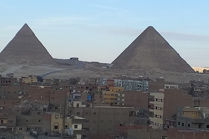 Cairo Private tour by plane from Hurghada - Giza Pyramids, Sphinx, and the Valley Temple with your Egyptologist
