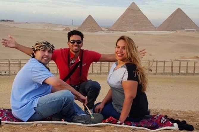 Cairo Private Tours To Giza Pyramids,Egyptian Museum & Bazaar - Panoramic view point: the “step back” you’ll appreciate