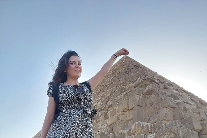Cairo Private Trip to Giza Pyramids & Grand Egyptian Museum - Western-side panorama and the optional camel ride