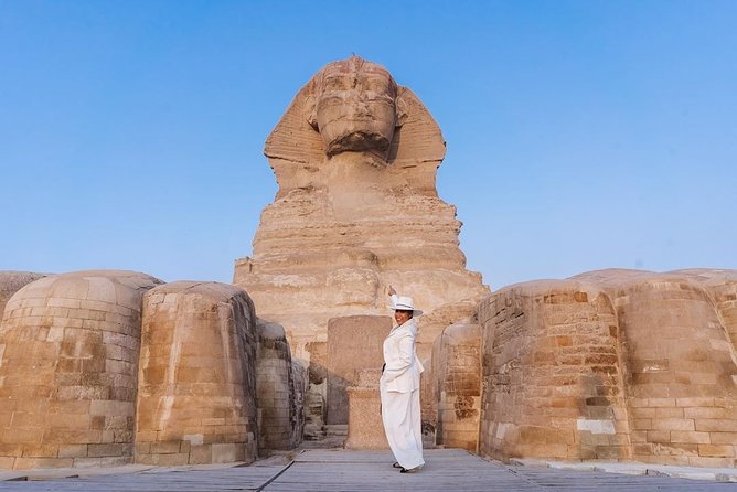 Cairo Pyramids of Giza - Day 2 at Giza: Sphinx first, then Khufu, Khafre, Menkaure