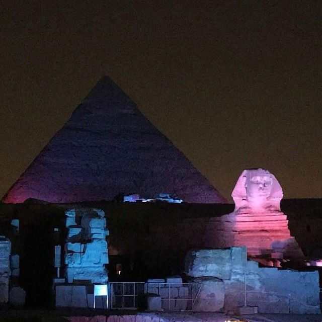 Cairo: Sound & Light Show at the Pyramids with Transfers - The night show: what you’ll actually see and hear