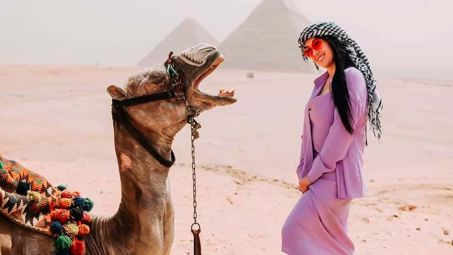 Cairo: Sunrise Camel Ride, Pyramids Tour & Local Breakfast. - Pyramids of Giza: Cheops, Chephren, and Mykerinus with context
