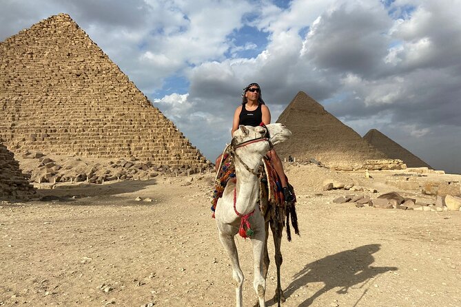 Cairo tour/ Day tour to Giza Pyramids,Egyptian Museum,Islamic or Coptic Cairo - Three panoramic views that help you read the whole plateau