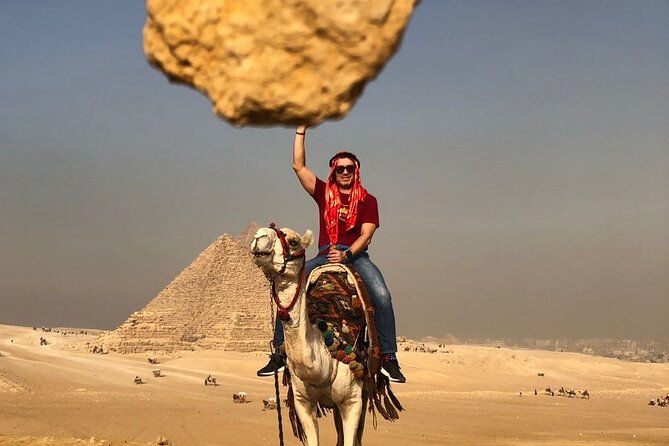 Cairo tour/ Day tour to Giza Pyramids,Egyptian Museum,Islamic or Coptic Cairo - Pyramids of Giza: walking around them and learning the methods
