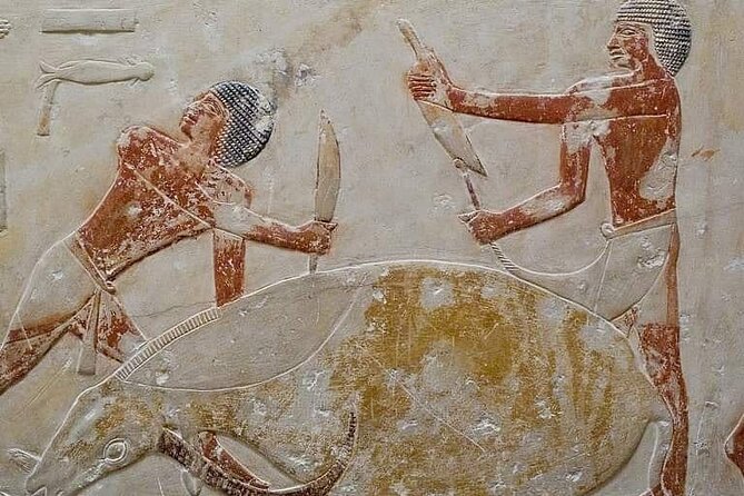 Cairo tour/ Full day tour to Memphis , Saqqara and Giza Pyramids including lunch - Giza pyramids and the Great Sphinx: the headline, now with context