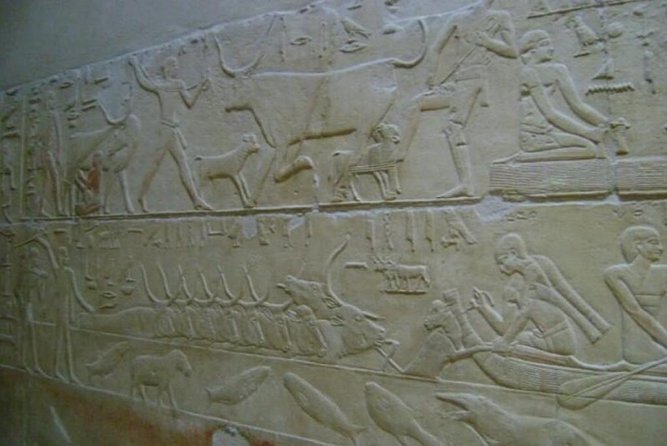 Cairo tour/ Full day tour to Memphis , Saqqara and Giza Pyramids including lunch - Memphis: Ramses II, the Alabaster Sphinx, and an open-air museum feel