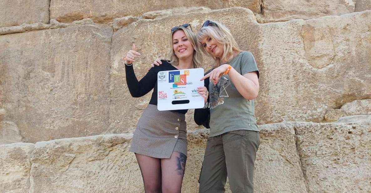 Cairo: Trip Pyramids, Sakkara, & Memphis Tour with Lunch - Camel ride by the pyramids: photos are great, know the options