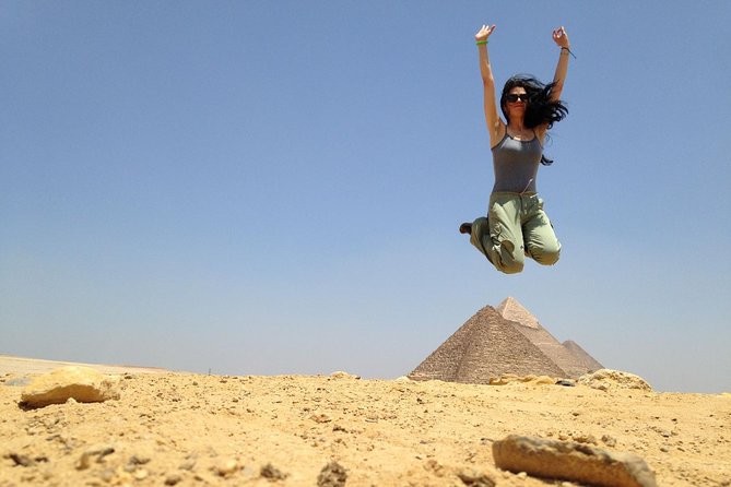 Camel Ride around the Pyramids During Sunrise Or Sunset - Guides, mounting help, and staying relaxed