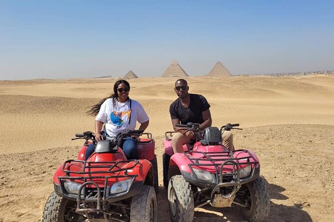 Camel Ride ATV Quad Bike Around Giza pyramids Sahara and Lunch - Giza Pyramids From Outside the Gates: The Big Trade-Off