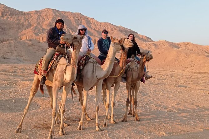 Camel Riding Tour in Luxor West Bank - The route: Nile banks, villages, fields, and desert viewpoints