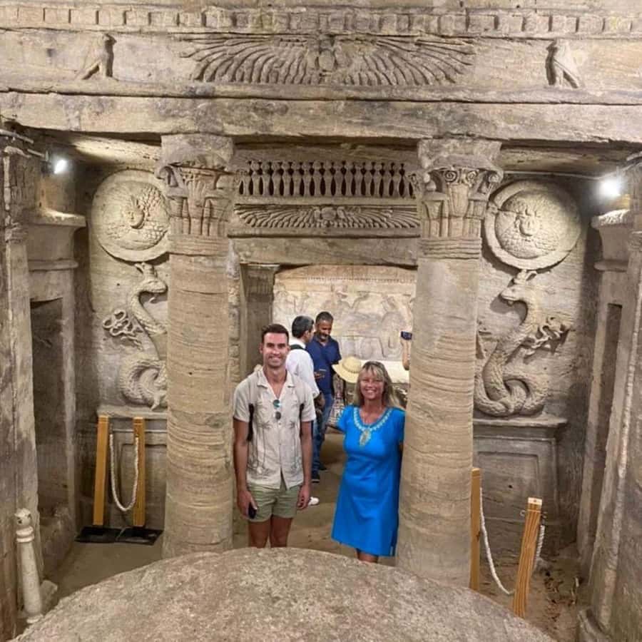 Catacombs of kom el shoqafa Guided Walking Tour - Roman, Greek, Egyptian styles underground: what makes Kom El Shoqafa special