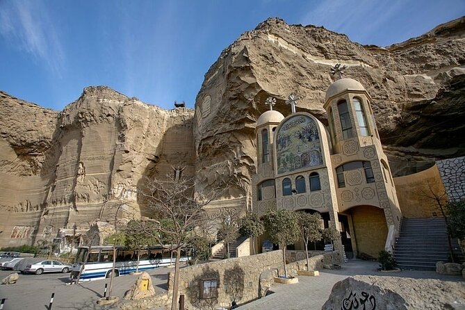 Cave church Garbage City and Coptic Cairo Hanging Church - Stop 2: Coptic Cairo in one hour, with the Hanging Church as the star