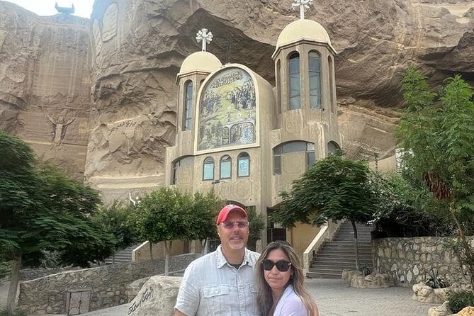 Cave church Garbage City and Coptic Cairo Hanging Church - Stop 1: Inside the Cave Church of St. Simon the Tanner