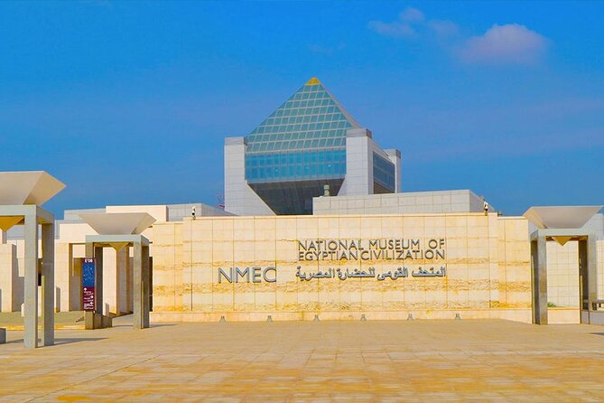 Civilization Museum, The Pyramids of Giza and Sphinx with launch - The museum at NEMC: why it makes the pyramids hit harder