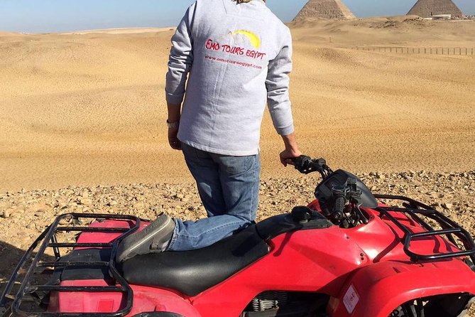 Custom Tour to Giza Pyramids and Desert ATV - ATV hour through the desert: what to expect from dune riding